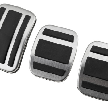 NTY - Σετ Πεντάλ για Χειροκίνητο Κιβώτιο για Peugeot 308 / 4008 / 5008 και Citroen Aircross με αντιολισθητική επιφάνεια για σταθερό πάτημα και καλύτερο έλεγχο - 1 Σετ (EZC-PE-114)