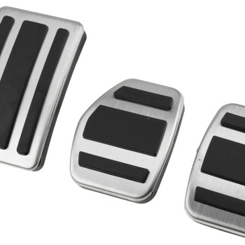 NTY - Σετ Πεντάλ για Χειροκίνητο Κιβώτιο για Citroen C5 / C6 / C8 / DS5 και Peugeot 508 / 3008 με αντιολισθητική επιφάνεια για σταθερό έλεγχο και ακριβή απόκριση - 1 Σετ (EZC-PE-116)