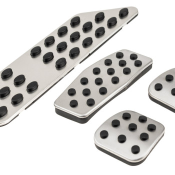 NTY - Σετ Πεντάλ για Χειροκίνητο Κιβώτιο με Τεμπέλη για Opel Astra H / J / K, Insignia, Mokka και Chevrolet Cruze / Trax με αντιολισθητική επιφάνεια για απόλυτο έλεγχο - 1 Σετ (EZC-PL-170)