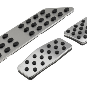 NTY - Σετ Πεντάλ για Αυτόματο Κιβώτιο με Τεμπέλη για Opel Astra H / J / K, Insignia, Mokka και Chevrolet Cruze / Trax με αντιολισθητική επιφάνεια για σταθερό πάτημα - 1 Σετ (EZC-PL-171)