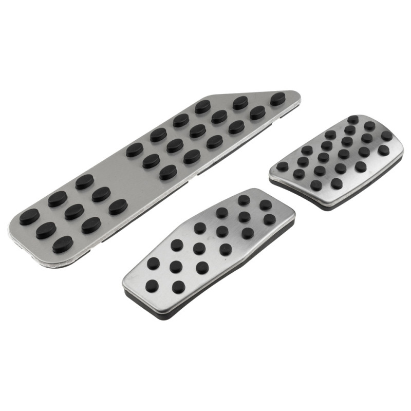 NTY - Σετ Πεντάλ για Αυτόματο Κιβώτιο με Τεμπέλη για Opel Astra H / J / K, Insignia, Mokka και Chevrolet Cruze / Trax με αντιολισθητική επιφάνεια για σταθερό πάτημα - 1 Σετ (EZC-PL-171)