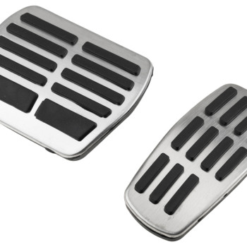 NTY - Σετ Πεντάλ για Αυτόματο Κιβώτιο για Nissan Qashqai J11 / X-Trail T32 και Renault Kadjar / Koleos με αντιολισθητική επιφάνεια για σταθερό πάτημα και έλεγχο - 1 Σετ (EZC-RE-354)