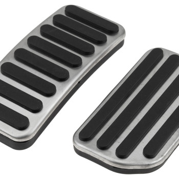 NTY - Σετ Πεντάλ για Αυτόματο Κιβώτιο για Suzuki Vitara / SX4 / S-Cross / Splash με αντιολισθητική επιφάνεια για σταθερό πάτημα και ασφαλή έλεγχο στην οδήγηση - 1 Σετ (EZC-SU-016)