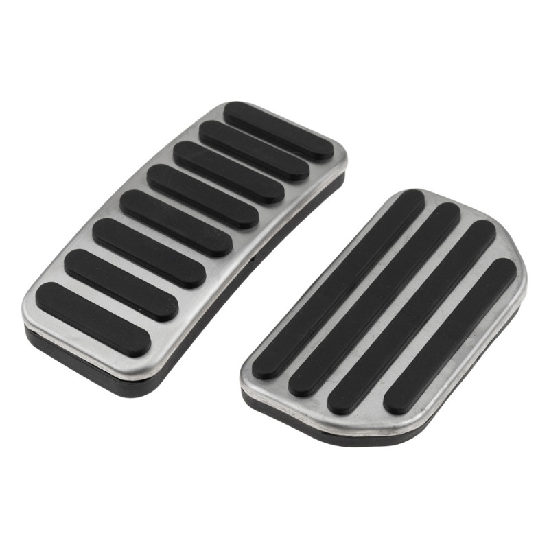 NTY - Σετ Πεντάλ για Αυτόματο Κιβώτιο για Suzuki Vitara / SX4 / S-Cross / Splash με αντιολισθητική επιφάνεια για σταθερό πάτημα και ασφαλή έλεγχο στην οδήγηση - 1 Σετ (EZC-SU-016)