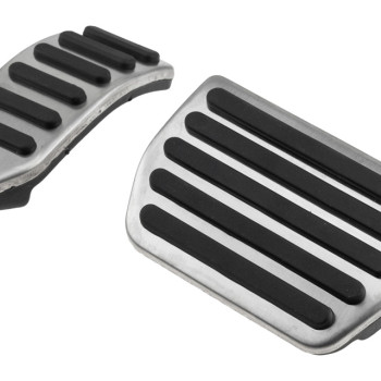 NTY - Σετ Πεντάλ για Αυτόματο Κιβώτιο για Volvo XC60 / V60 / S60 / S80 με αντιολισθητική επιφάνεια για σταθερό πάτημα και ακριβή έλεγχο στην οδήγηση - 1 Σετ (EZC-VV-076)