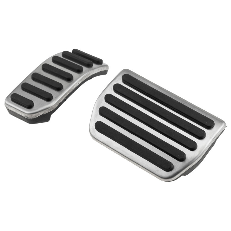 NTY - Σετ Πεντάλ για Αυτόματο Κιβώτιο για Volvo XC60 / V60 / S60 / S80 με αντιολισθητική επιφάνεια για σταθερό πάτημα και ακριβή έλεγχο στην οδήγηση - 1 Σετ (EZC-VV-076)