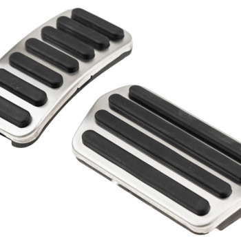 NTY - Σετ Πεντάλ για Αυτόματο Κιβώτιο για Volvo XC40 / C30 / V40 με αντιολισθητική επιφάνεια για σταθερό πάτημα και άμεση απόκριση στο φρενάρισμα - 1 Σετ (EZC-VV-078)