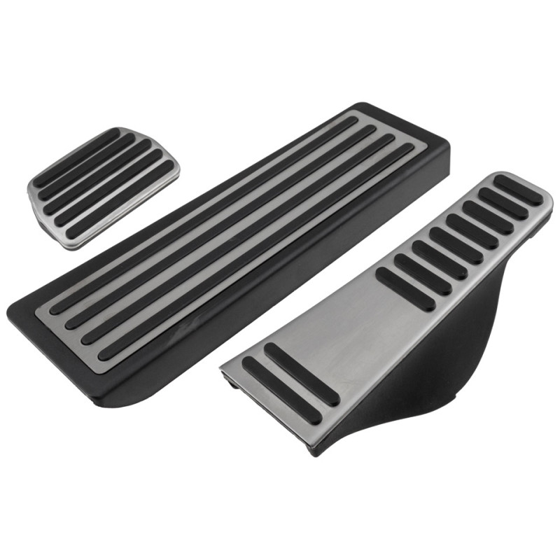 NTY - Σετ Πεντάλ για Αυτόματο Κιβώτιο με Τεμπέλη για Volvo XC60 / XC90 / S60 / S90 με αντιολισθητική επιφάνεια για σταθερό πάτημα και άνεση σε μεγάλα ταξίδια - 1 Σετ (EZC-VV-080)