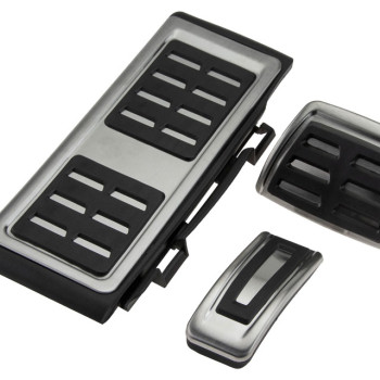 NTY - Σετ Πεντάλ για Αυτόματο Κιβώτιο με Τεμπέλη για VW Golf 7 / Passat B8 με αντιολισθητική επιφάνεια για σταθερό πάτημα και αυξημένη άνεση οδήγησης - 1 Σετ (EZC-VW-380)