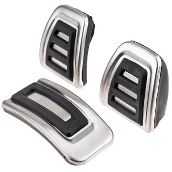 NTY - Σετ Πεντάλ για Χειροκίνητο Κιβώτιο για VW Transporter T5 / T6 με αντιολισθητική επιφάνεια για σταθερό πάτημα και ακριβή έλεγχο σε επαγγελματική χρήση - 1 Σετ (EZC-VW-706)