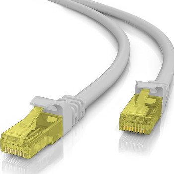 POWERTECH καλώδιο δικτύου CAB-N262, Cat 5e U/UTP, copper, 0.5m, γκρι