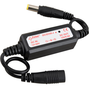 PULSAR μετατροπέας μείωσης τάσης DC/DC05-J, 12-30VDC, βύσμα DC 2.1/5.5