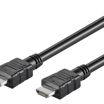 GOOBAY καλώδιο HDMI 58444 με Ethernet, 4K/30Hz, 10.2Gbps, 7.5m, μαύρο