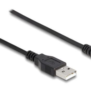 DELOCK καλώδιο USB 64184 με ελεύθερα άκρα, 28 AWG, 1m, μαύρο