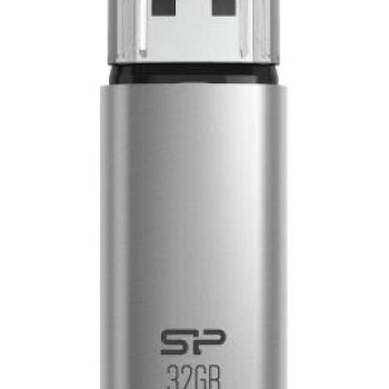 SILICON POWER USB Flash Drive Marvel M02, 32GB, USB 3.2, γκρι