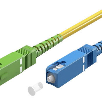 GOOBAY καλώδιο οπτικής ίνας SC-APC 59662, Singlemode OS2, 10m, κίτρινο