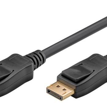 GOOBAY καλώδιο DisplayPort 61696, 8K/60Hz, 32.4 Gbit/s, 1m, μαύρο