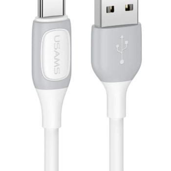 USAMS καλώδιο USB-C σε USB US-SJ596, 15W, 1m, λευκό