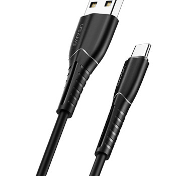 USAMS καλώδιο USB-C σε USB US-SJ366, 2A, 1m, μαύρο