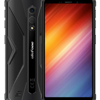 ULEFONE smartphone Armor X12 Pro, 5.45", 4/64GB, 4860mAh, IP68/IP69K, μαύρο