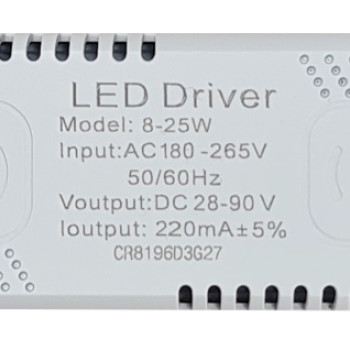 LED Driver SPHLL-DRIVER-011, 8-25W, 1.7x3.6x7cm