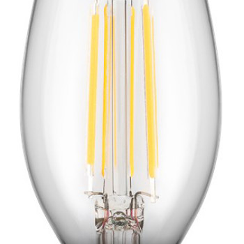GOOBAY LED λάμπα candle 65390, E14, Filament, 4W, 2700K, 470lm