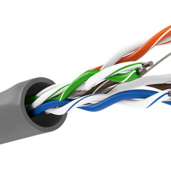 GOOBAY καλώδιο δικτύου 95410, CAT 5e U/UTP, CCA, 305m, γκρι