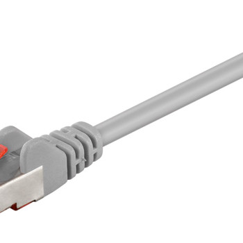 GOOBAY καλώδιο δικτύου 93569, CAT 6 S/FTP (PiMF), CCA, 1m, γκρι
