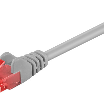 GOOBAY καλώδιο δικτύου 68449, CAT 6 U/UTP, CCA, 15m, γκρι