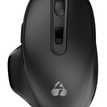POWERTECH ασύρματο ποντίκι PT-1152, USB & USB-C δέκτη, 1600DPI, μαύρο