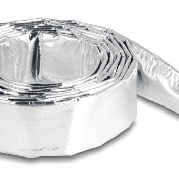 DELOCK περίβλημα μόνωσης καλωδίων 19004, αλουμινίου, 20mm x 2m, ασημί