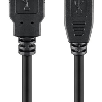 GOOBAY καλώδιο USB 2.0 σε USB Type B 93596, 1.8m, μαύρο