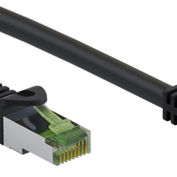 GOOBAY καλώδιο δικτύου 61094, CAT 8.1 S/FTP, copper, GHMT, 2m, μαύρο