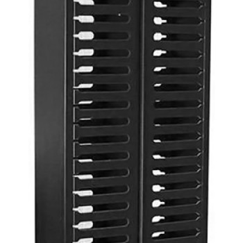 POWERTECH cable managment για rack NETW-0006, 23 θέσεων, πλαστικό, 2τμχ