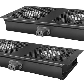 POWERTECH cooling fan για rack NETW-0009, 4x fans, 2x 29.5x13x4cm