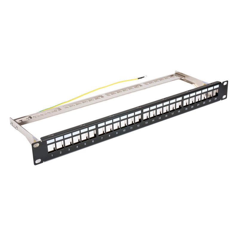POWERTECH keystone patch panel NETW-0013, FTP 19