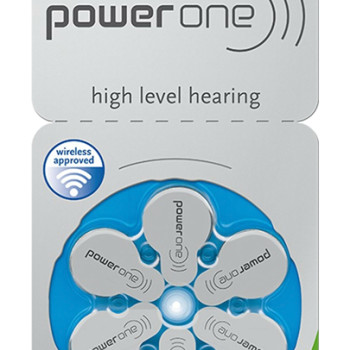 POWER ONE μπαταρίες ακουστικών βαρηκοΐας P675, mercury free, 1.45V, 6τμχ