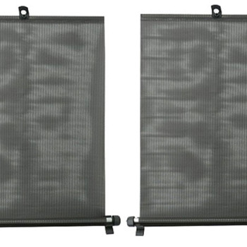 CARCOMMERCE κουρτίνα αυτοκινήτου 61004, για πλαϊνό τζάμι, 2x 50cm