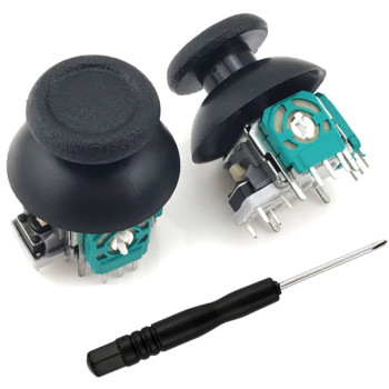 3D Analog joystick TOOL-0038 για χειριστήριο PS4, μαύρο, 2τμχ