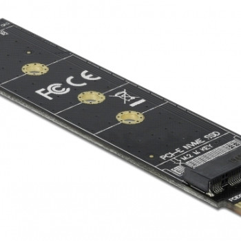 DELOCK Κάρτα Επέκτασης PCI-e σε M.2 Key M 64105, NVMe