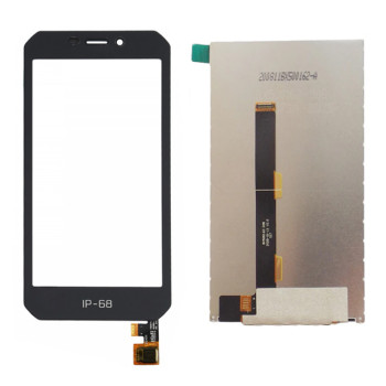 ULEFONE LCD & Touch Panel για smartphone Armor X6/X7/X7 Pro, μαύρη