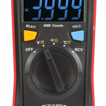 UNI-T ψηφιακό πολύμετρο τσέπης UT123T, NCV, DC/AC
