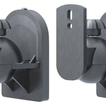 GOOBAY επιτοίχια βάση ηχείων 49393, έως 3.5kg, μαύρο