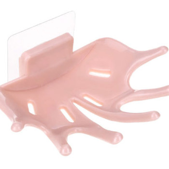 Βάση σαπουνιού BTHU-0007, πλαστική, ροζ