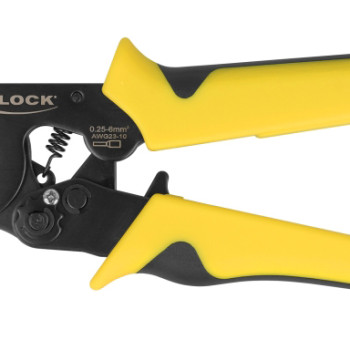 DELOCK πρέσα ακροδεκτών 90558, αυτορυθμιζόμενη, τετράγωνο, 10-23 AWG