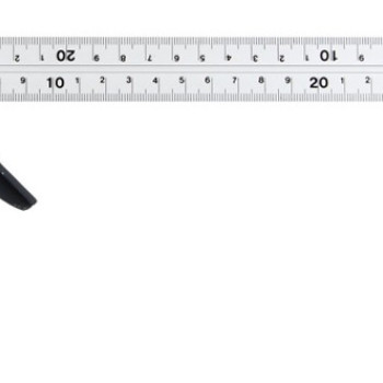 PROLINE γωνιόμετρο 21230 με αλφάδι, 30cm