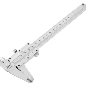 DELI παχύμετρο ακριβείας DL92150 με θήκη μεταφοράς, 150mm, ασημί