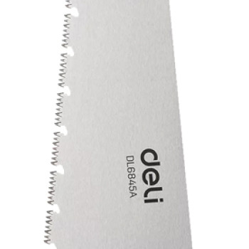 DELI πριόνι ξύλου DL6845A με εργονομική λαβή, 450mm, κίτρινο