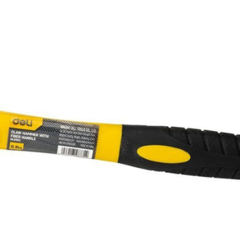 DELI σφυρί προκοβγάλτης DL5002 με αντιολισθητική Fiberglass λαβή, 500gr, 340mm