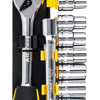 DELI σετ καστάνια με καρυδάκια DL2012T, 45 δόντια, 1/2